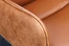 Drehstuhl GEORGE 360° mit Armlehnen Echtleder und Produktbild-Vorschau 11