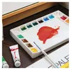 MEEDEN Porzellanpalette 18 Mulden Mischpalette Malpalette Produktbild-Vorschau 4