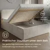 Home Collective Polsterbett 140x200 cm Doppelbett Bett mit Produktbild-Vorschau 3