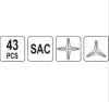 Jeu d'outils d'embrayage SAC pour embrayages à 3 et 4 trous Voir les images du produit 3