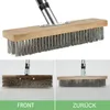 Robuster Drahtbesen 2 Stück 30cm mit Holzgriff für Produktbild-Vorschau 4