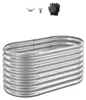 SucceBuy Metall-Hochbeet 1200x600x600 mm, Pflanzbeet mit Produktbild-Vorschau 1