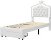 CDGlobal Kinderbett Polsterbett 90x200cm mit Lattenrost, Produktbild-Vorschau 8