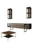 Skye Decor, Gold Line - Walnut, Gold, Wohnzimmer, Produktbild-Vorschau 13