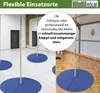 Pole Dance Matte 5 cm Ø 120cm blau Tanzstangenmatte Matte Produktbild-Vorschau 6