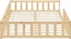 Homestyle4u Kinderbett Natur mit Rausfallschutz 120x200 cm Produktbild-Vorschau 29