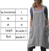 Zástěra Pinafore, zástěra s překříženými zády a kapsami, Náhled obrázku produktu 2