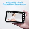 Babyphone,Kabelloser Babyüberwacher, 5 Zoll HD Bildschirm, Produktbild-Vorschau 5