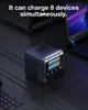BlitzWolf BW-S33 420 W USB-C nabíjačka, 8 portov, Náhľad obrázku produktu 5