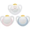 NUK Star Latex Schnuller 0-6 m blau, Gr. 0-6 m Produktbild-Vorschau 3