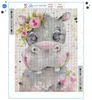 ARTULIO Diamond Painting Set - Pastellfarbener Hippopotamus Produktbild-Vorschau 3