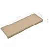 vidaXL Podkładki pod stopy 15 sztuk 65x21x4 cm Taupe Podgląd zdjęcia produktu 12