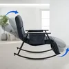 Fauteuil à bascule CLP Cathy rembourré, structure en métal Voir les images du produit 5