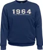 Übergrößen Sweatshirt AHORN SPORTSWEAR Vintage Number beige Produktbild-Vorschau 1