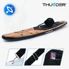 THUNDER Wood Stand Up Paddle Board 350x81x15 cm Braun Produktbild-Vorschau 2