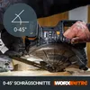 Worx Akku-Zug-Kapp-Gehrungssäge WX845.9 ohne Akku und Produktbild-Vorschau 5
