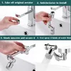1080° Drehbarer Wasserhahn Aufsatz mit Spritzfilter – Produktbild-Vorschau 9