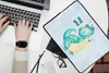 MuchoWow® Laptop Hülle 13 Zoll Dinosaurier - Kinderzimmer - Produktbild-Vorschau 2