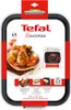 The image shows the packaging of a Tefal Success roasting pan, featuring a picture of roasted chicken and descriptive text. Anteprima dell’immagine prodotto