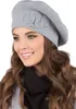Vivisence Damen Baskenmütze mit Wollzusatz - Warme Produktbild-Vorschau 1