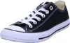 A black Converse All Star shoe is shown against a white background. Voir les images du produit