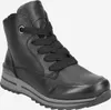 A black leather boot with laces is shown against a white background. Anteprima dell’immagine prodotto