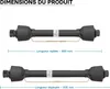 Albero cardanico T4 850-935mm 460Nm 540rpm, albero Anteprima dell’immagine prodotto 9