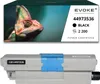 4x Toner für OKI 44-301B 44973536 CMYK = Schwarz + Blau + Produktbild-Vorschau 2