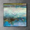 Coloray Uhr auf Leinwand 30x30 cm Wand Uhr Dekoration Produktbild-Vorschau 2