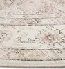 benuta Waschbarer Vintage Teppich George Rosa/Beige ø 160 Produktbild-Vorschau 5