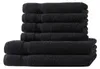 6er Set Frottee 4x Handtücher 2x Duschtücher Elegance 100% Produktbild-Vorschau 1
