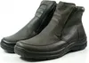 Two men's boots, one black and one brown, are displayed against a white background. Náhľad obrázku produktu