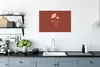 MuchoWow® Poster Illustration einer rosa Blume vor einem Produktbild-Vorschau 3