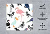 MuchoWow® Mauspad Mousepad Muster - Vogel - Flamingo 20x20 Produktbild-Vorschau 3