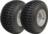pneumatiky ATV 18x9.50-8 s puklicami namontované na Náhľad obrázku produktu 1