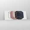 Bilder auf glas - Einteilig - Sechsecke Modern Gold - Produktbild-Vorschau 4