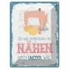 Blechschild Wandbild in : Brillante Farben, Größe 30 x 40 Produktbild-Vorschau 1