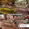 CASARIA® Gartentisch 183x76cm Klappbar Wetterfest Tragbar Produktbild-Vorschau 7