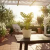 Ronde bloempot, bloempot met ribbels, bloempotdeksel Ø 40 Productafbeelding-voorbeeld 4