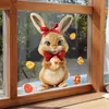 GKA Fensterbild Osterhase mit Ostereier 30 cm Produktbild-Vorschau 3