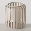Windlicht Viki beiges Eisen  Durchmesser ca. 10 cm Produktbild-Vorschau 4