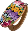 banjado Design WC Sitz Bambus Absenkautomatik - Graffiti - Produktbild-Vorschau 1