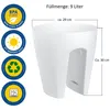 Blumentopf für Geländer Pflanztopf Blumenkasten Produktbild-Vorschau 8