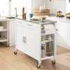 SoBuy Rolling Trolley Chariot de cuisine Armoire de Voir les images du produit 6