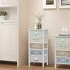 vidaXL Armoire d'appoint avec 5 tiroirs style français en Voir les images du produit 2