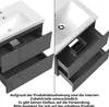 Waschtisch mit Unterschrank 60cm Alast Badmöbel Set Produktbild-Vorschau 6