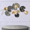 3D Wanddekoration aus Metall mit goldfarbenem Finish Web Produktbild-Vorschau 7