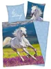 Herding Bettwäsche mit Pferd weiß 135 x 200 cm 80 x 80 cm Produktbild-Vorschau 1