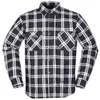 Modeka Colden Motorrad Hemd, schwarz/weiß, 4XL Produktbild-Vorschau 2