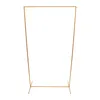 A gold-colored metal stand for events, likely a wedding backdrop stand. Produktbild-Vorschau
